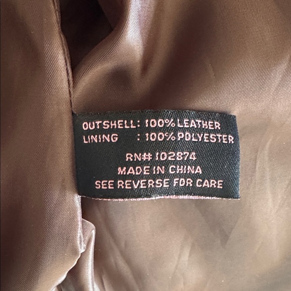 Bubblegum USA Y2K Western-Boho Brown Suede Fringe Jacket size L - Picture 6 of 10